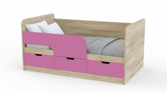 Низкая Детская кровать Минни BMS