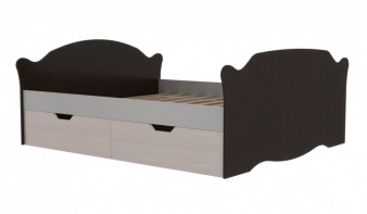Кровать с ящиками Калипсо 3 BMS венге