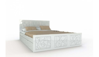 Кровать Мари Блеск 45 BMS 200х200 см с ящиками