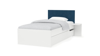 Кровать Магнолия 2 BMS из велюра