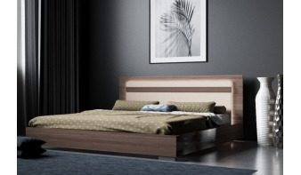 Кровать с подсветкой Хлоя подъемная BMS 160х200 см