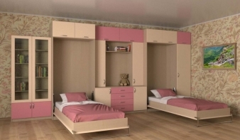 Односпальная Шкаф-кровать трансформер Париж BMS