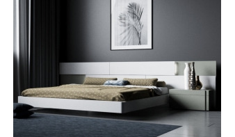 Двуспальная кровать с подсветкой Эльза
