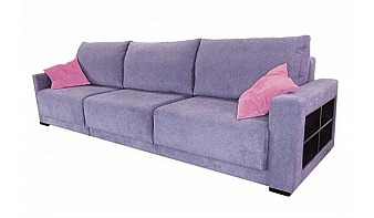 Прямой диван Тридэ с полками BMS тип - прямой, размер - длинный
