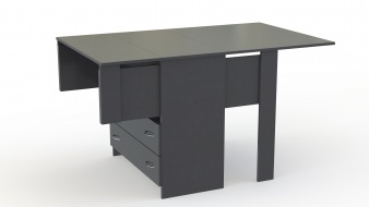 Кухонный стол №2 черного цвета BMS