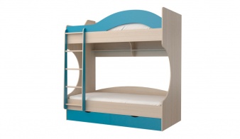 Кровать чердак Облачко 4 BMS с лестницей