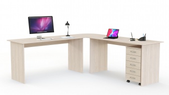 Письменный стол для двоих Калифорния 12 BMS по индивидуальному размеру