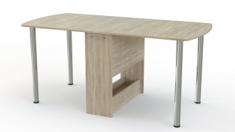 Кухонный стол СП-07.1 BMS - хромированные ножки