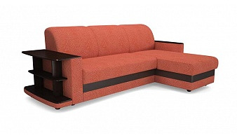 Угловой диван Виза 08 трапеция с барным столиком BMS с подушками