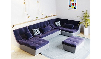 Угловой диван Релакс BMS с подушками