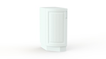 Шкаф нижний торцевой радиусный Европа BMS