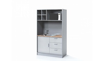 Кухня-шкаф Агата 9 BMS в офис