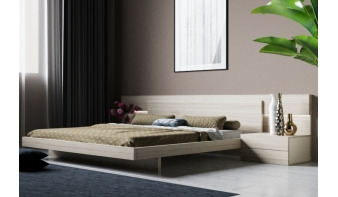Двуспальная кровать с подсветкой Модерно