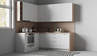 Кухня Максим-10 BMS цвет белый