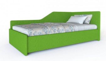 Зеленая Детская кровать Робин BMS