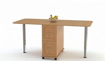 Кухонный стол Пьеро 2 цвета орех BMS
