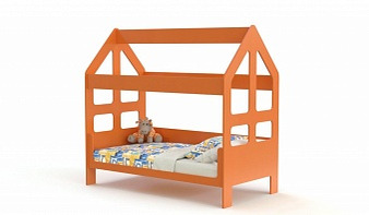 Оранжевая Кровать-домик Искра 10.1 BMS