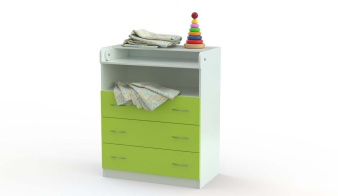 Пеленальный комод Лайт 1 BMS с 3 ящиками