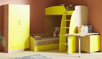 Детская комната Вуди-105 BMS желтые