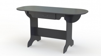 Кухонный стол Дакота черного цвета BMS