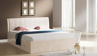 Двуспальная кровать Партея-111 BMS 200х200 см с ящиками
