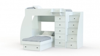 Детская двухъярусная кровать ОК-1 BMS по индивидуальным размерам