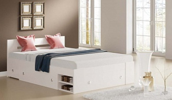 Кровать Стефан BMS 140х200 см с ящиками