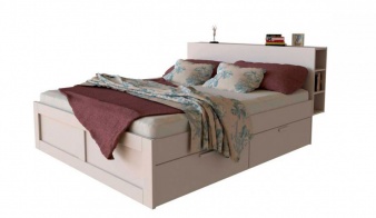 Кровать Бриттани BMS 160х200 см с ящиками
