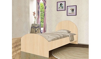 Кровать светлая Веер BMS 80х190 см