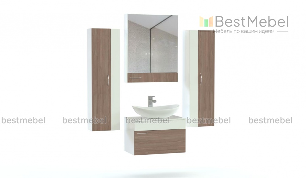 Мебель для ванной комнаты Рони 2 BMS