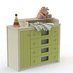 Пеленальный комод Веста Деко 4 BMS - Фото 1