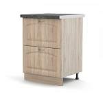 Стол с 2-мя ящиками Трапеза BMS - Фото 10