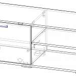 Чертеж Тумба ТВ 30 BMS