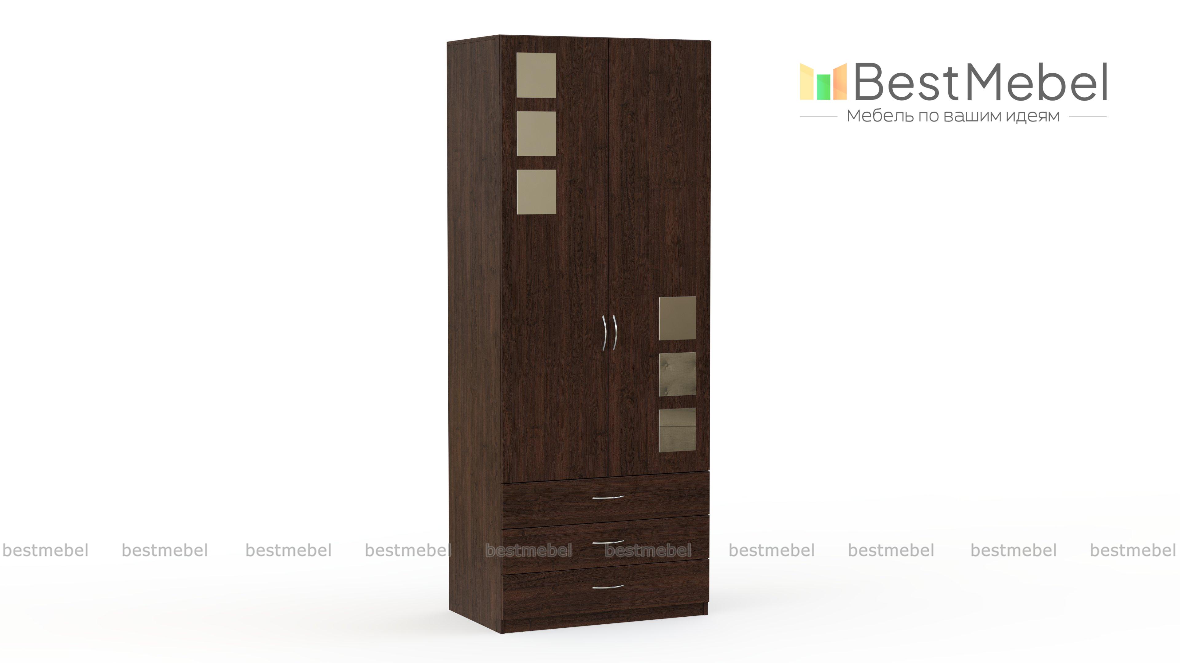 Распашной шкаф Паулина 40.1 BMS - Фото