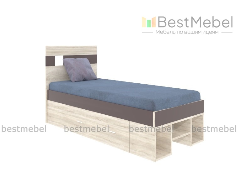 Кровать одинарная Некст 06296 BMS