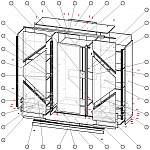 Схема сборки Шкаф купе Концепт-29 BMS