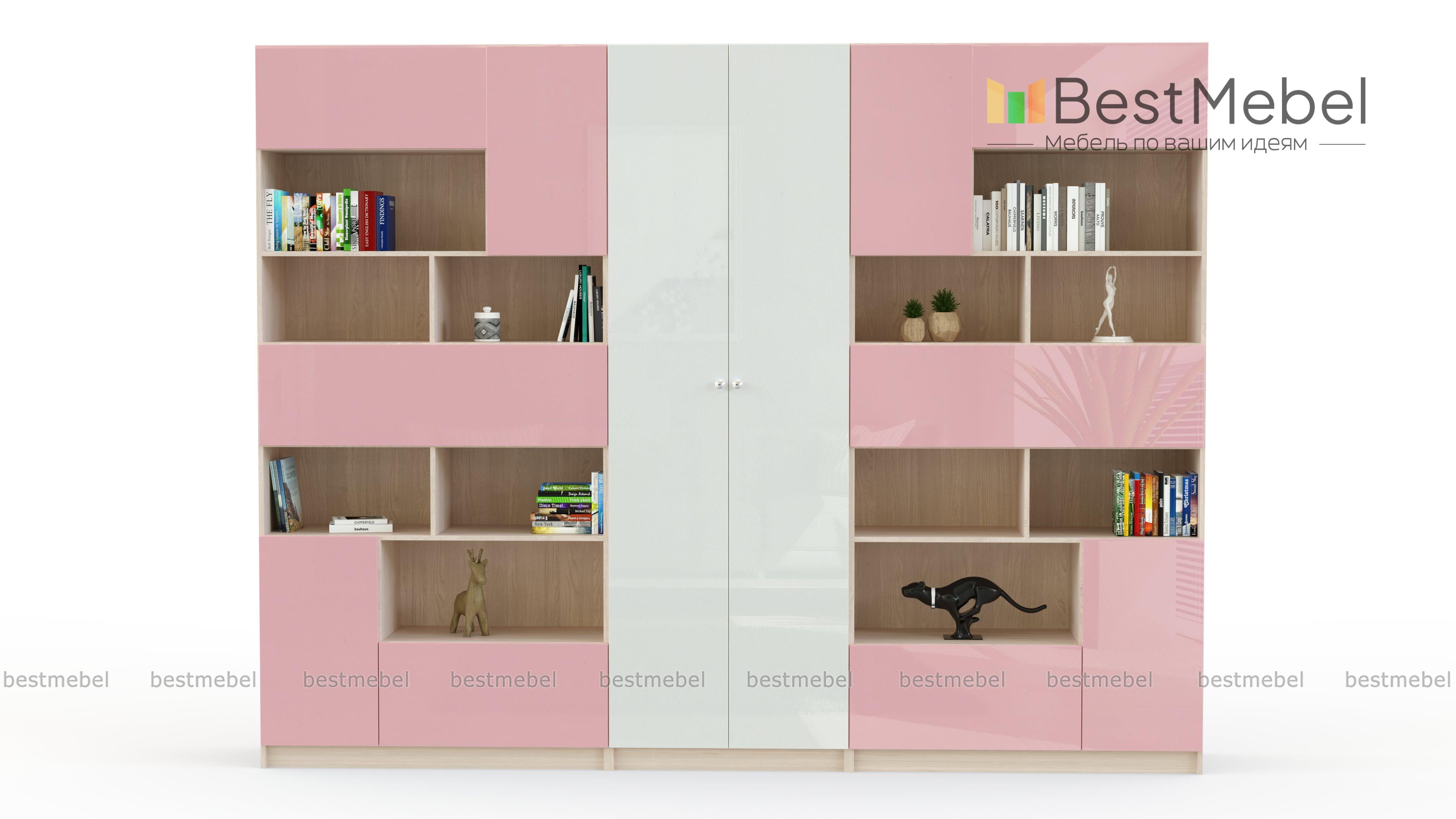 Шкаф-стеллаж Шелби-7 BMS - Фото