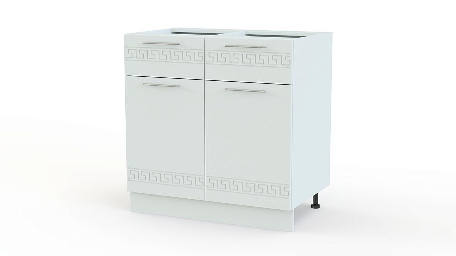 Тумба напольная 2 ящика и двери Греция BMS - Фото