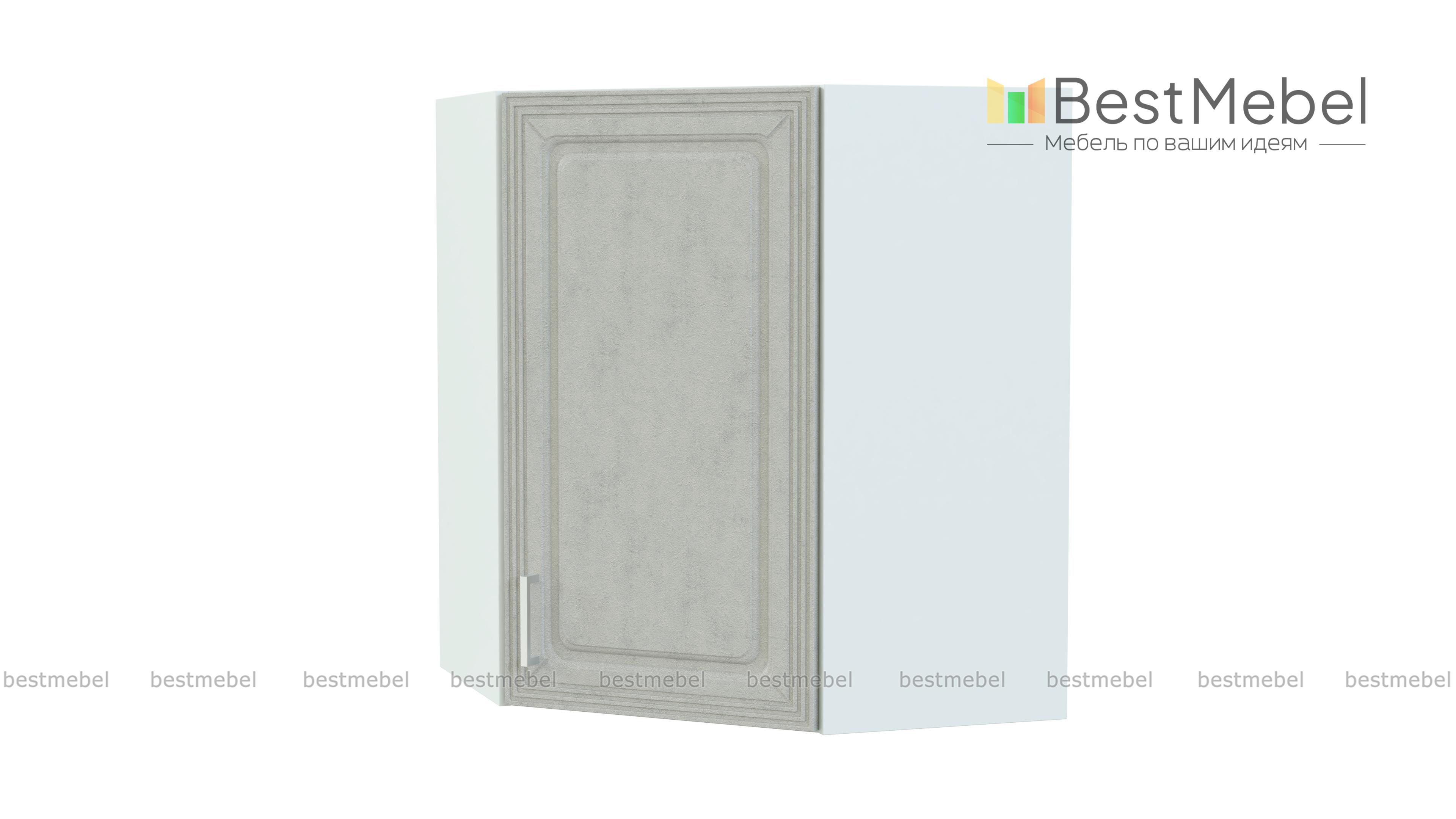 Шкаф навесной угловой Ника BMS - Фото