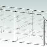 Схема сборки Антресоль Rose 03 BMS