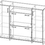 Схема сборки Тумба для белья Тайлер 4 BMS