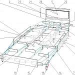 Схема сборки Кровать Мелина 7 BMS