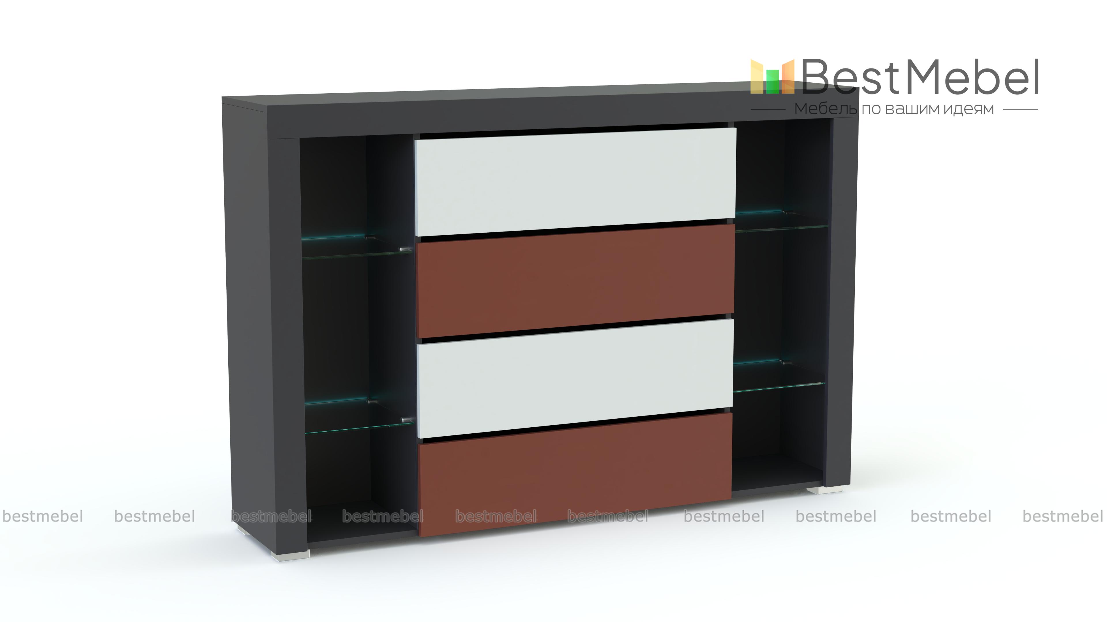 Комод Симпл 156 BMS - Фото