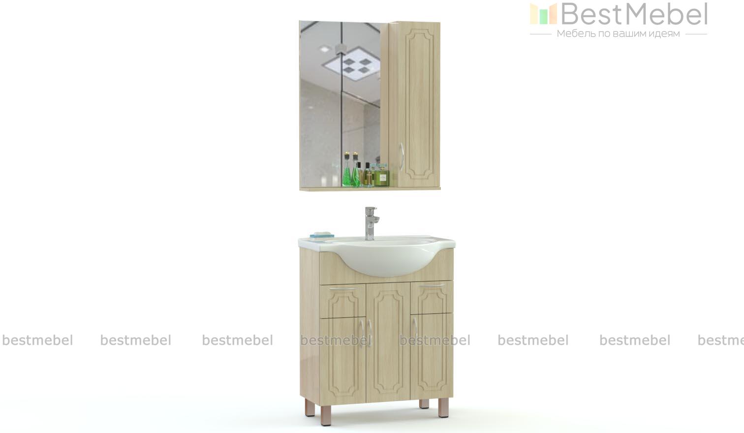 Комплект для ванной комнаты Фрезия 2 BMS - Фото