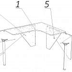 Схема сборки Игровой стол Полярис-6 BMS