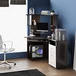 Угловой компьютерный стол Веста с тумбой BMS - Фото 3