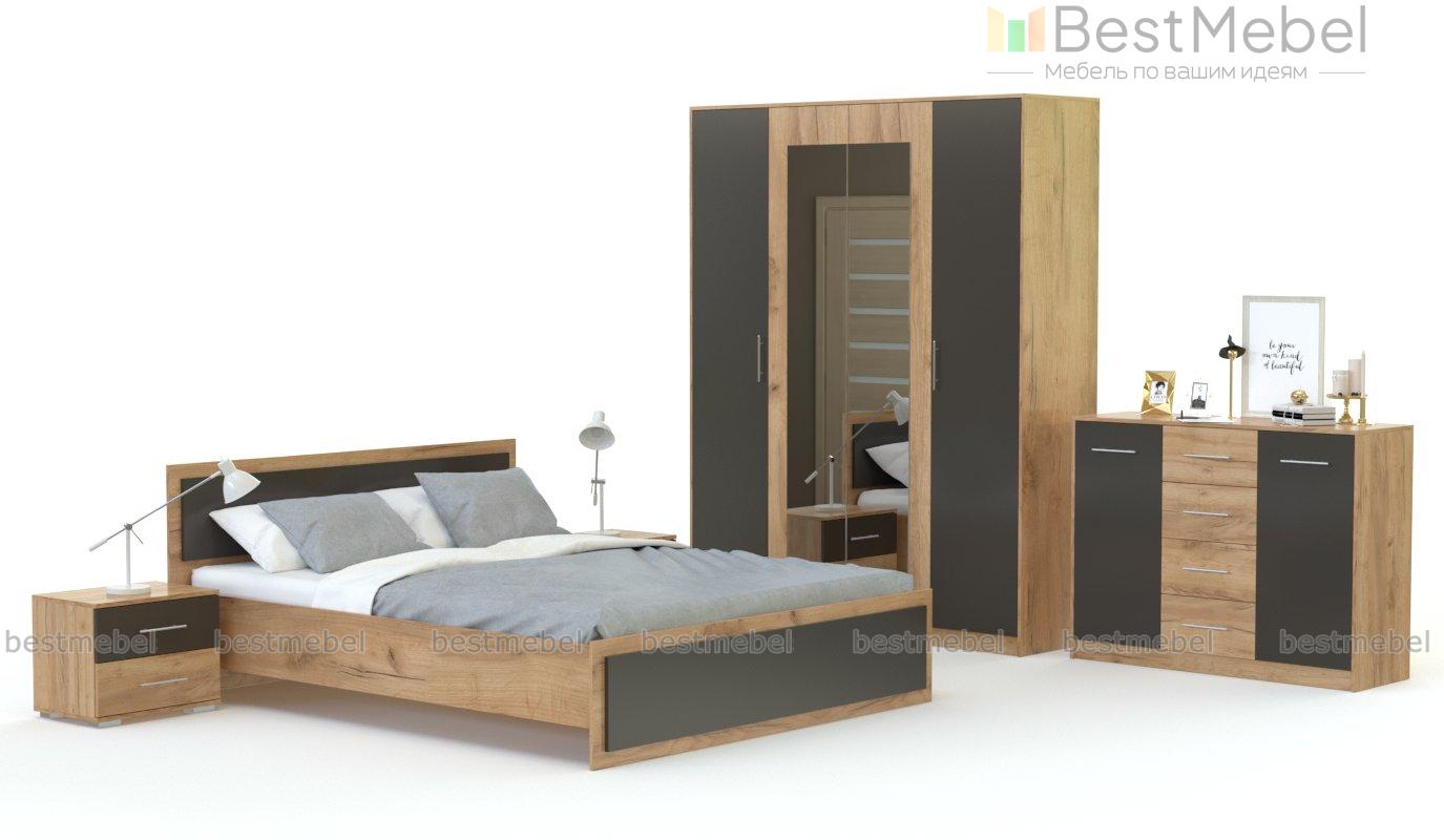 Спальня Анита со шкафом BMS - Фото