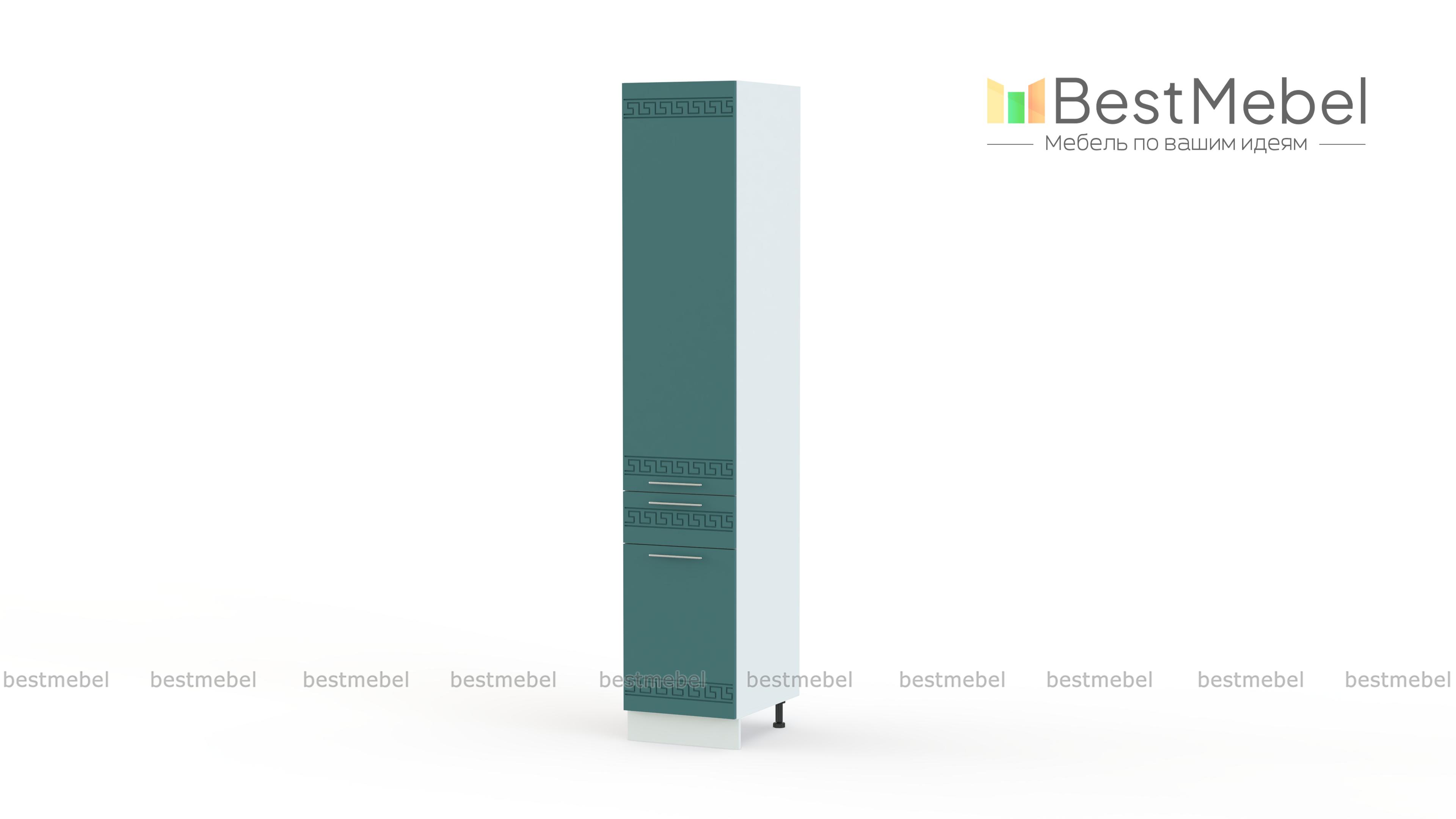 Шкаф-пенал 1 ящик 400 Греция BMS - Фото