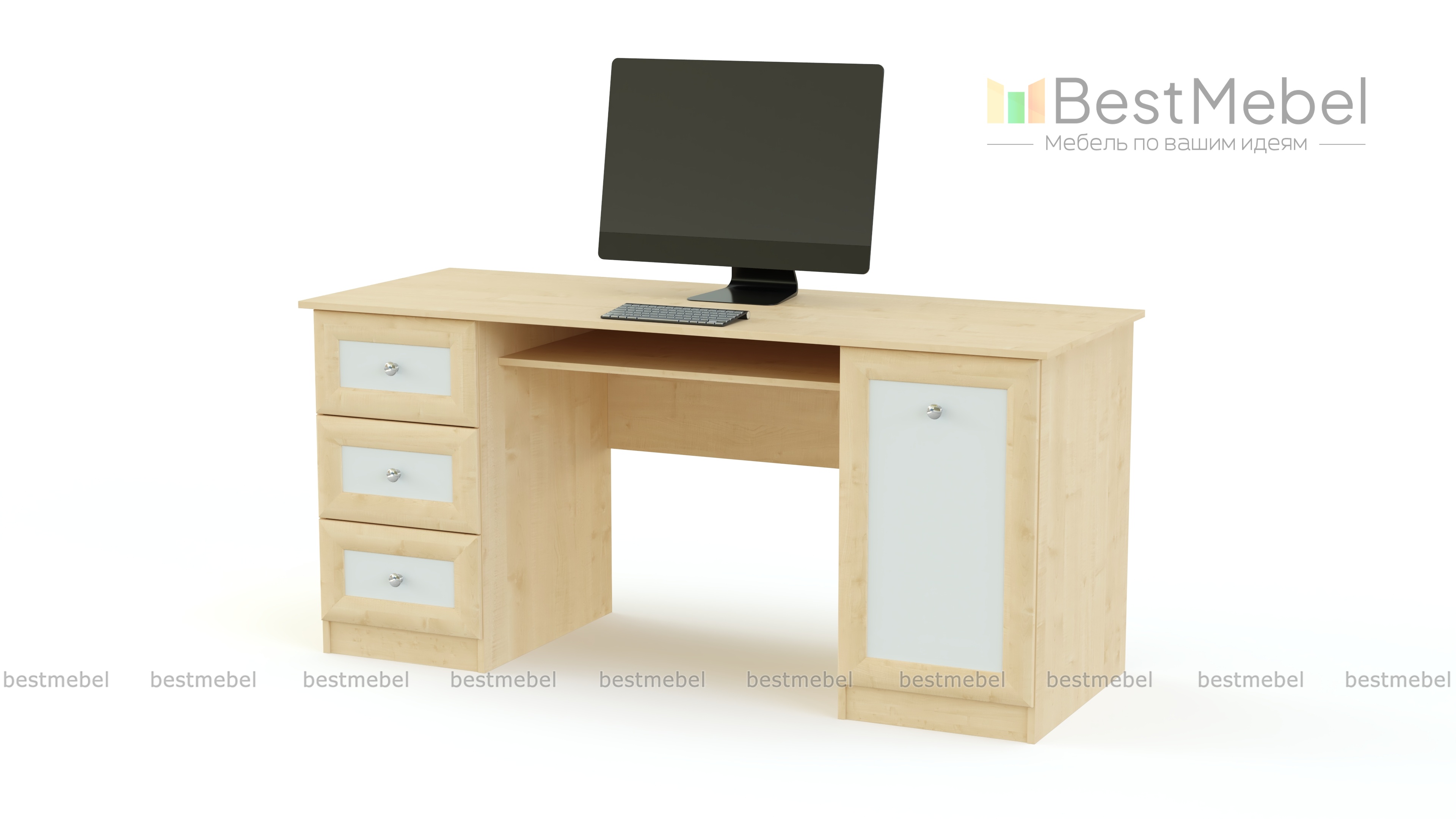 Стол письменный Миранда 170 BMS