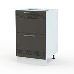 Тумба напольная 2 ящика Греция BMS - Фото 6